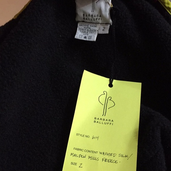 Barbara Balluffi silk jacket NWT - Picture 6 of 6